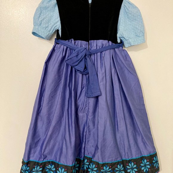 Anna of Arendelle Jumper and Blouse Size 4 - Picture 8 of 11